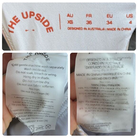 The Upside Houndstooth Margot Crop Top | Size 4 - Picture 7 of 9